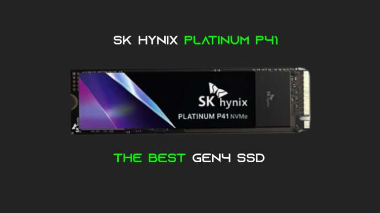 SK HYNIX PLATINUM P41 SSD REVIEW