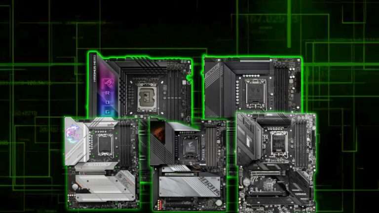TOP 5 MOTHERBOARDS FOR YOUR Intel GAMING PC in 2024